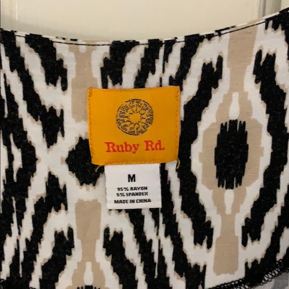 Ruby Rd. Animal-like Print Top - Picture 5 of 6